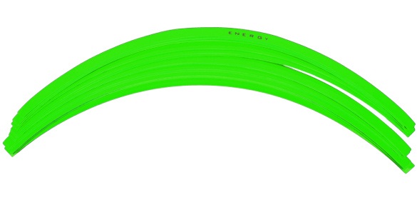 Reflective Stripes Sticker Wheel/Rim Decal Tape Green